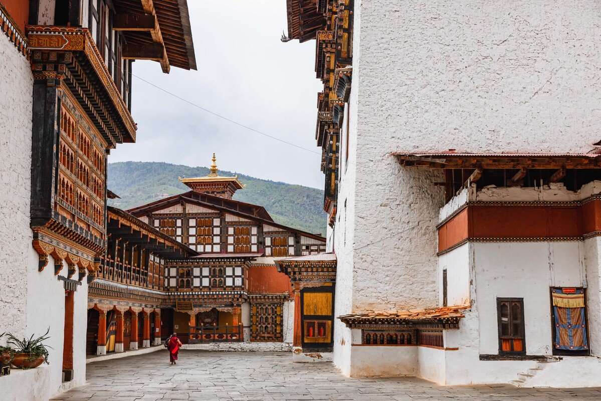 Paro Dzong interior